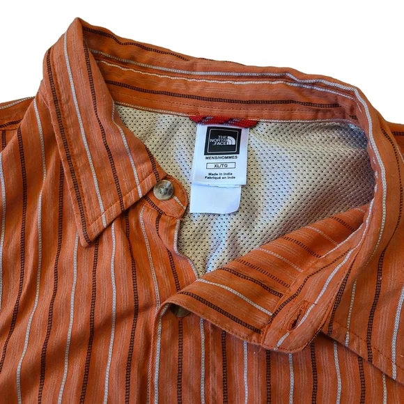 The North face Men's Long Sleeve Button Down Vented Hiking Shirt Size XL - Picture 3 of 7